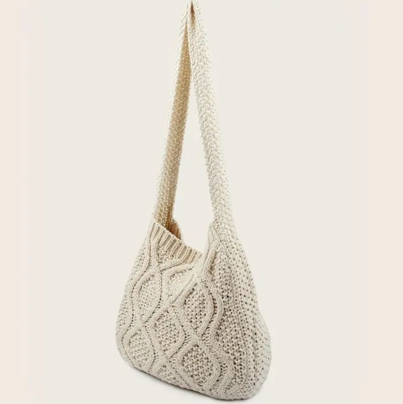 Literary Crochet Crossbody Bag - Picture 7 of 9